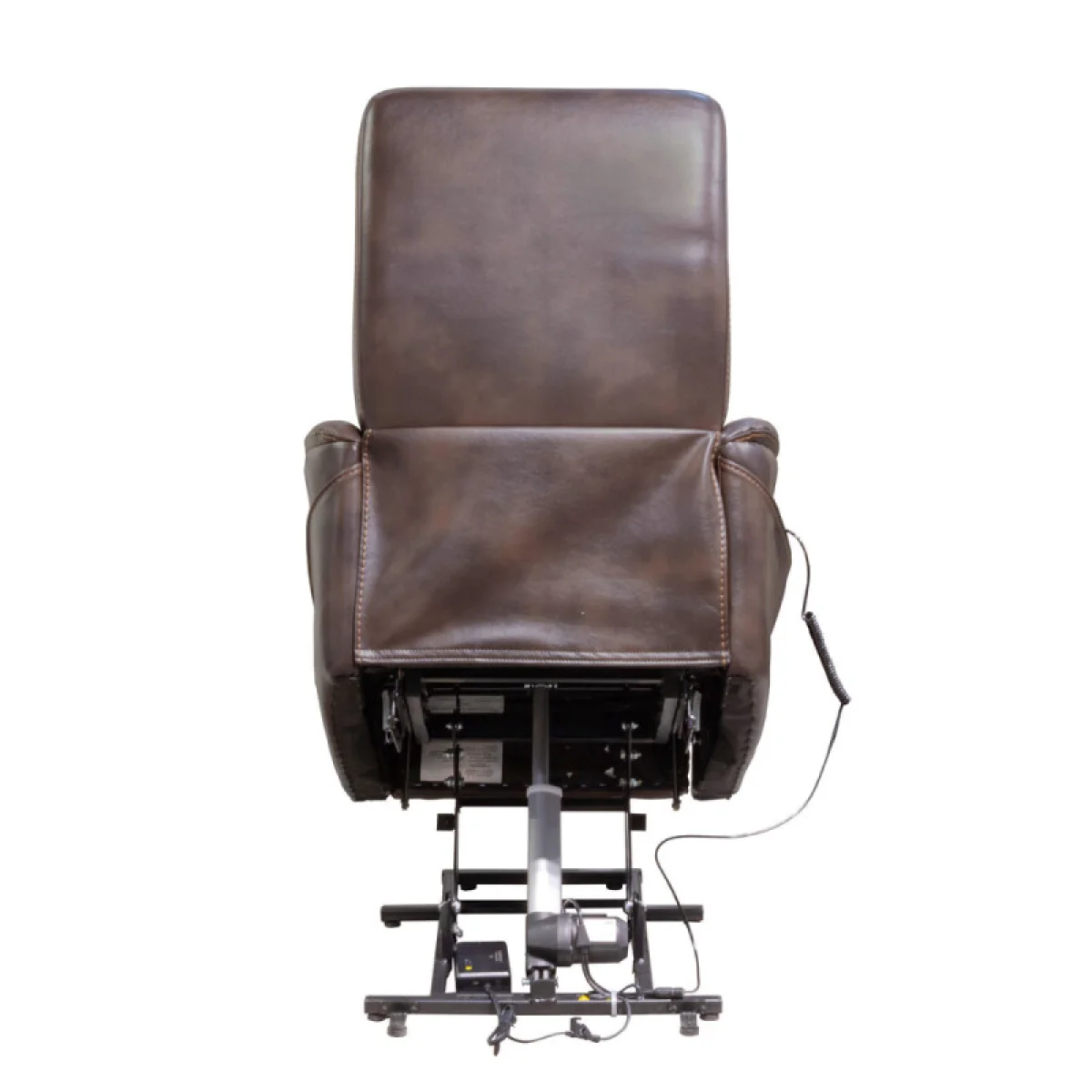 Gemini – Truffle Power Lift Recliner With Articulating Headrest Recliners Brown 12
