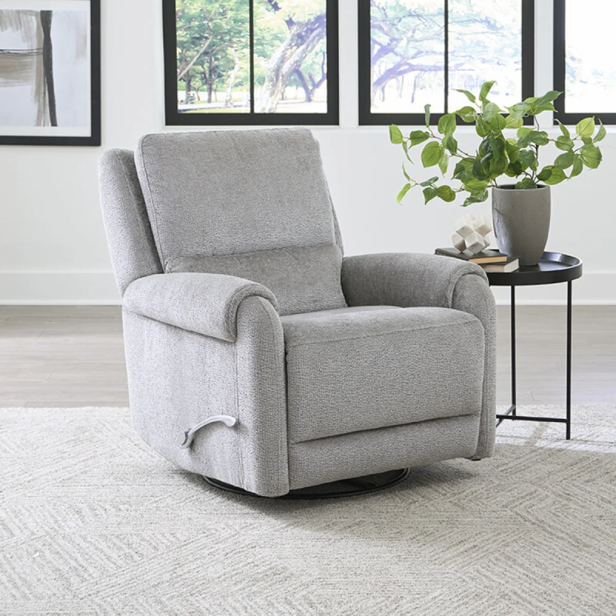 Gentry – Shadowplay Manual Recliner Recliners Gray 4
