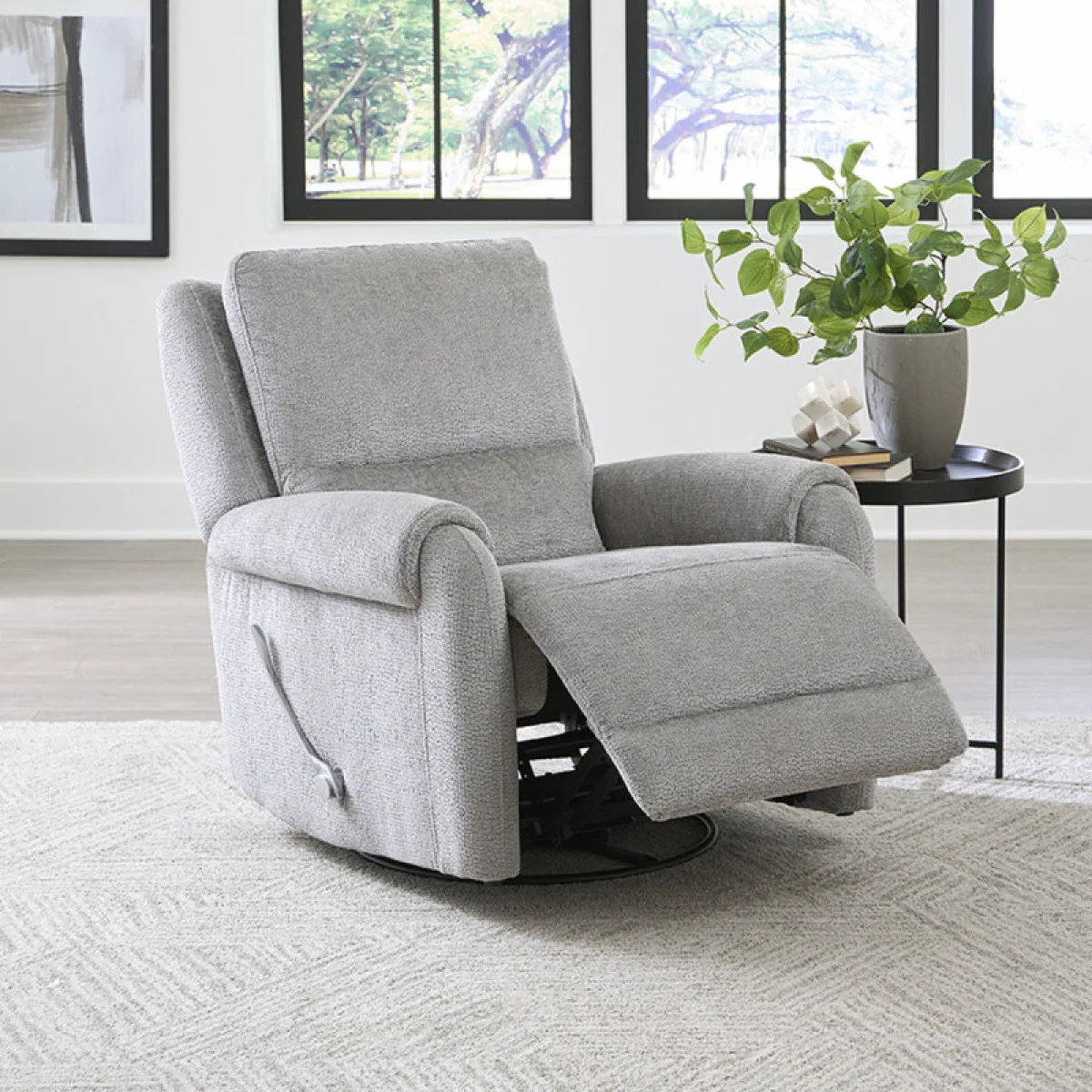 Gentry – Shadowplay Manual Recliner Recliners Gray 6