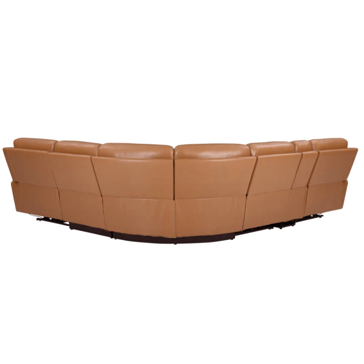 Hancock – Apple Cider 6pc Power Zero Gravity Modular With Power Headrest And Lumbar Recliners Apple Cider 8