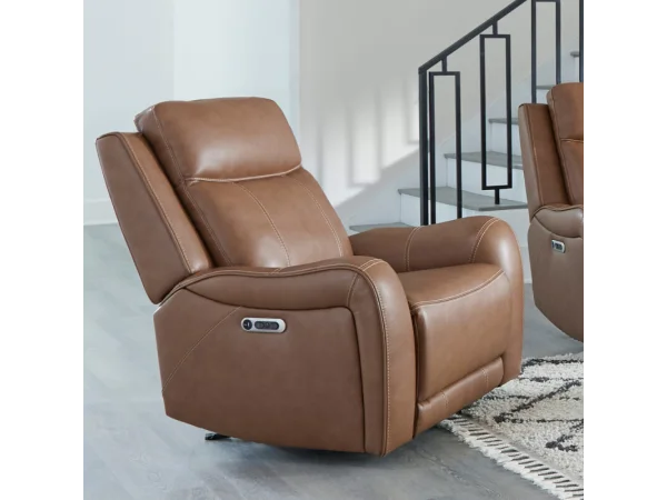 Hancock – Apple Cider 6pc Power Zero Gravity Modular With Power Headrest And Lumbar Recliners Apple Cider 15