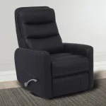Hercules – Black Manual Swivel Glider Recliner Recliners black 18