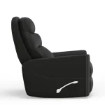 Hercules – Black Manual Swivel Glider Recliner Recliners black 21