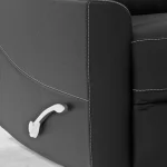 Hercules – Black Manual Swivel Glider Recliner Recliners black 23