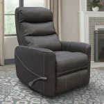 Hercules – Haze Manual Swivel Glider Recliner Recliners Brown 18