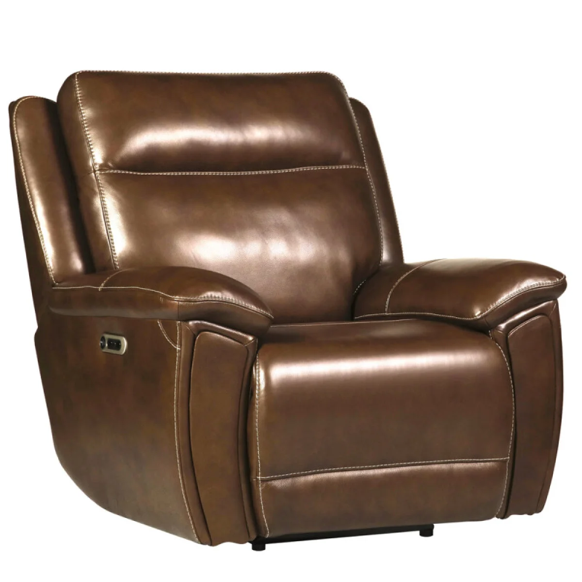 Jameson – Hickory Power Zero Gravity Recliner W. Power Headrest Recliners Brown 6