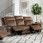 Jameson – Hickory Power Zero Gravity Sofa Recliners Brown 12
