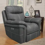 Mason – Charcoal Power Recliner Recliners Charcoal 8