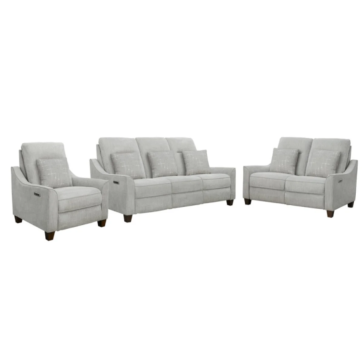Madison – Pisces Muslin – Powered By Freemotion Power Cordless Loveseat Recliners Cream 10