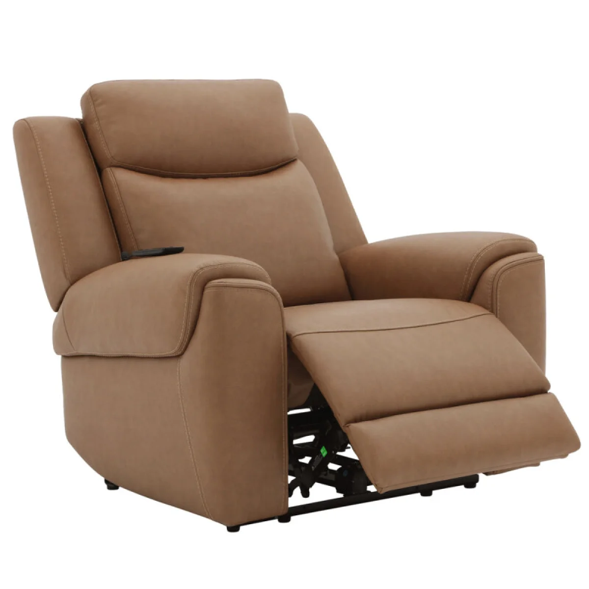 Momentum – Cashew Power Zero Gravity Recliner With Heat & Massage Recliners Brown 6