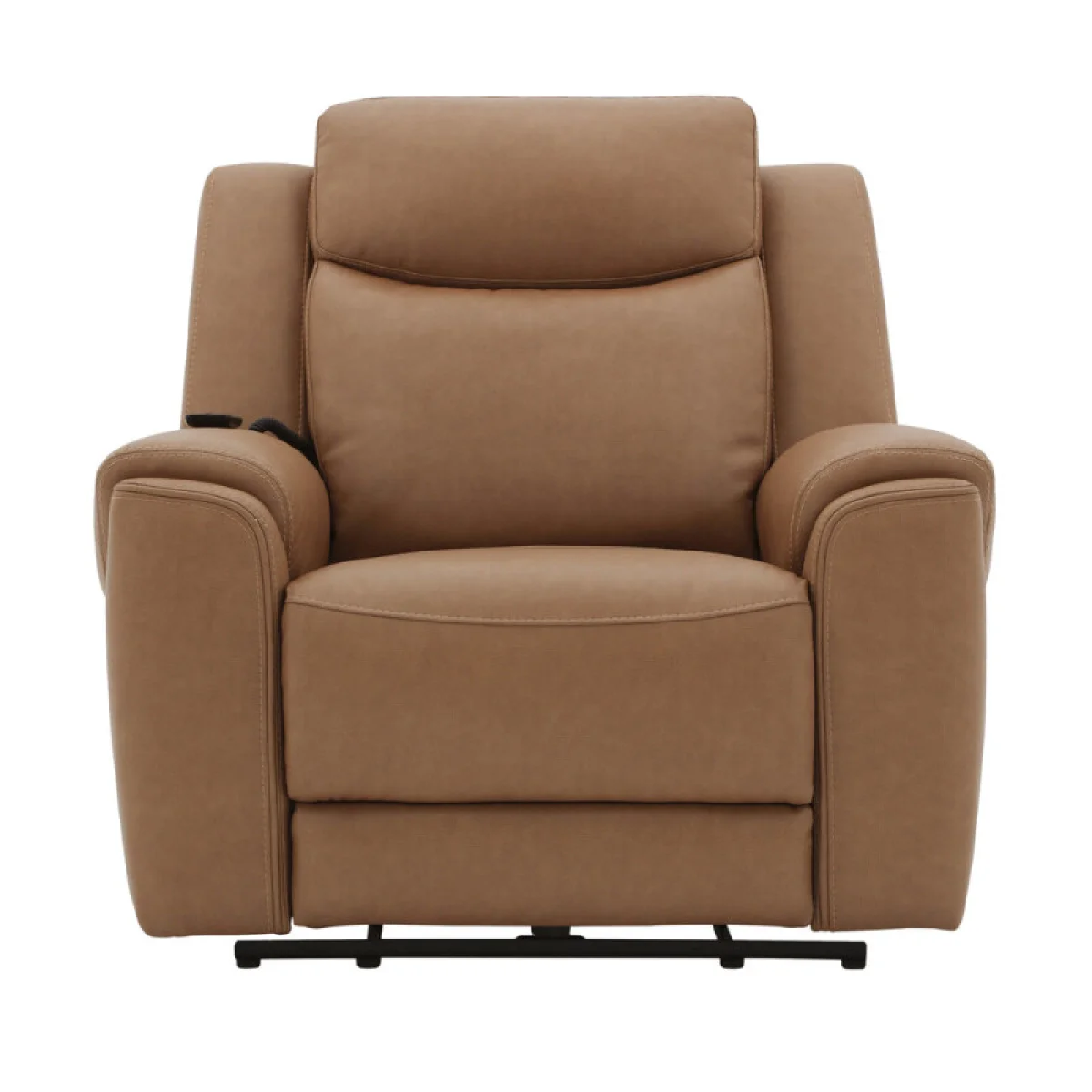 Momentum – Cashew Power Zero Gravity Recliner With Heat & Massage Recliners Brown 7