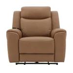 Momentum – Cashew Power Zero Gravity Recliner With Heat & Massage Recliners Brown 19