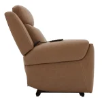 Momentum – Cashew Power Zero Gravity Recliner With Heat & Massage Recliners Brown 20