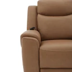 Momentum – Cashew Power Zero Gravity Recliner With Heat & Massage Recliners Brown 22