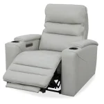 Nexus – Stone Power Zero Gravity Recliner Recliners Cream 9