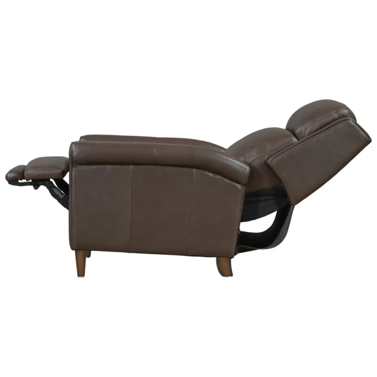 Northfield – Walnut Whirl Power High Leg Recliner With Power Headrest Recliners Brown 10