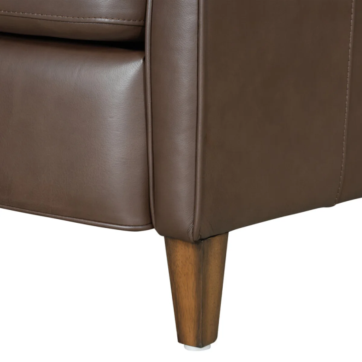 Northfield – Walnut Whirl Power High Leg Recliner With Power Headrest Recliners Brown 12