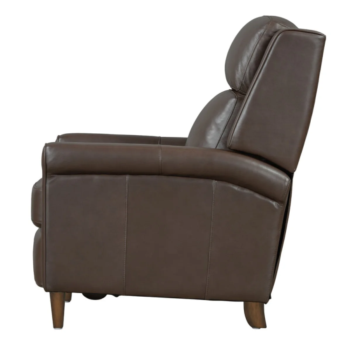 Northfield – Walnut Whirl Manual Pushback Recliner Recliners Brown 6