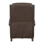 Northfield – Walnut Whirl Manual Pushback Recliner Recliners Brown 13