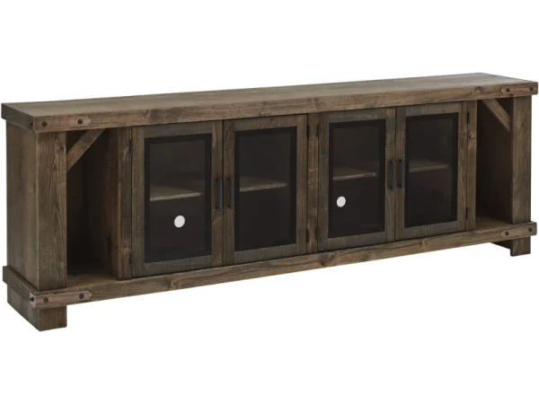 Sawyer 79″ Highboy Fireplace Console W/ 2 Doors Fireplaces Aspen Home 14