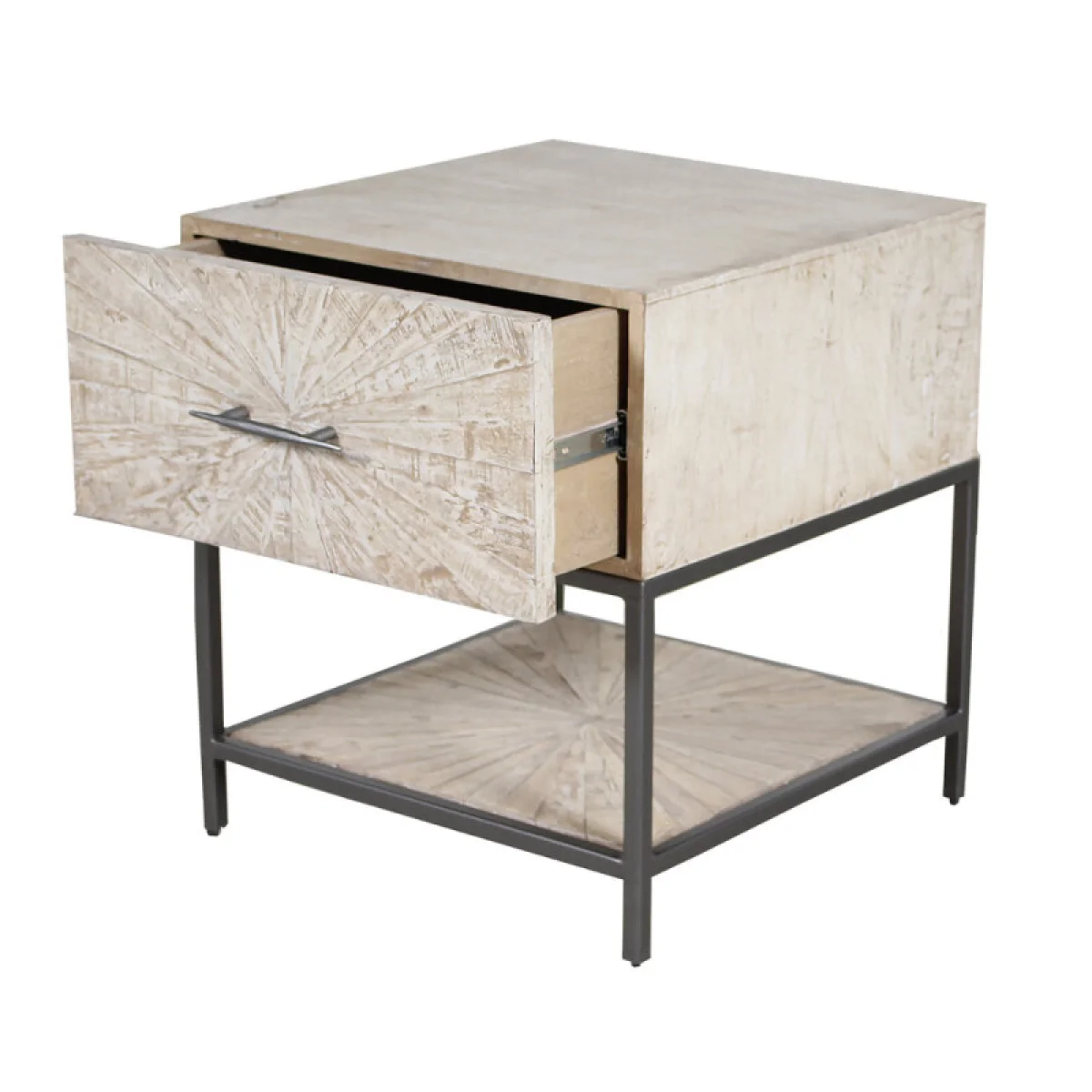 Crossings Monaco End Table End tables Cream 8