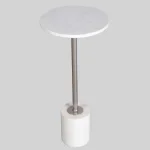 Crossings Monaco Accent Table (made Of Iron & Marble) Accent Furniture Accent Furniture 8