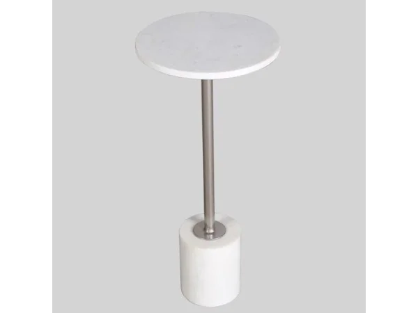 Crossings Monaco Accent Table (made Of Iron & Marble) Accent Furniture Accent Furniture