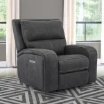 Polaris – Slate Power Recliner Recliners black 8
