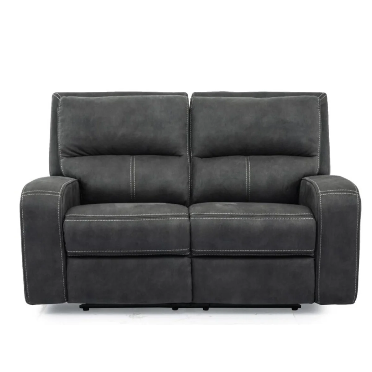 Polaris – Slate Power Loveseat Recliners black 6
