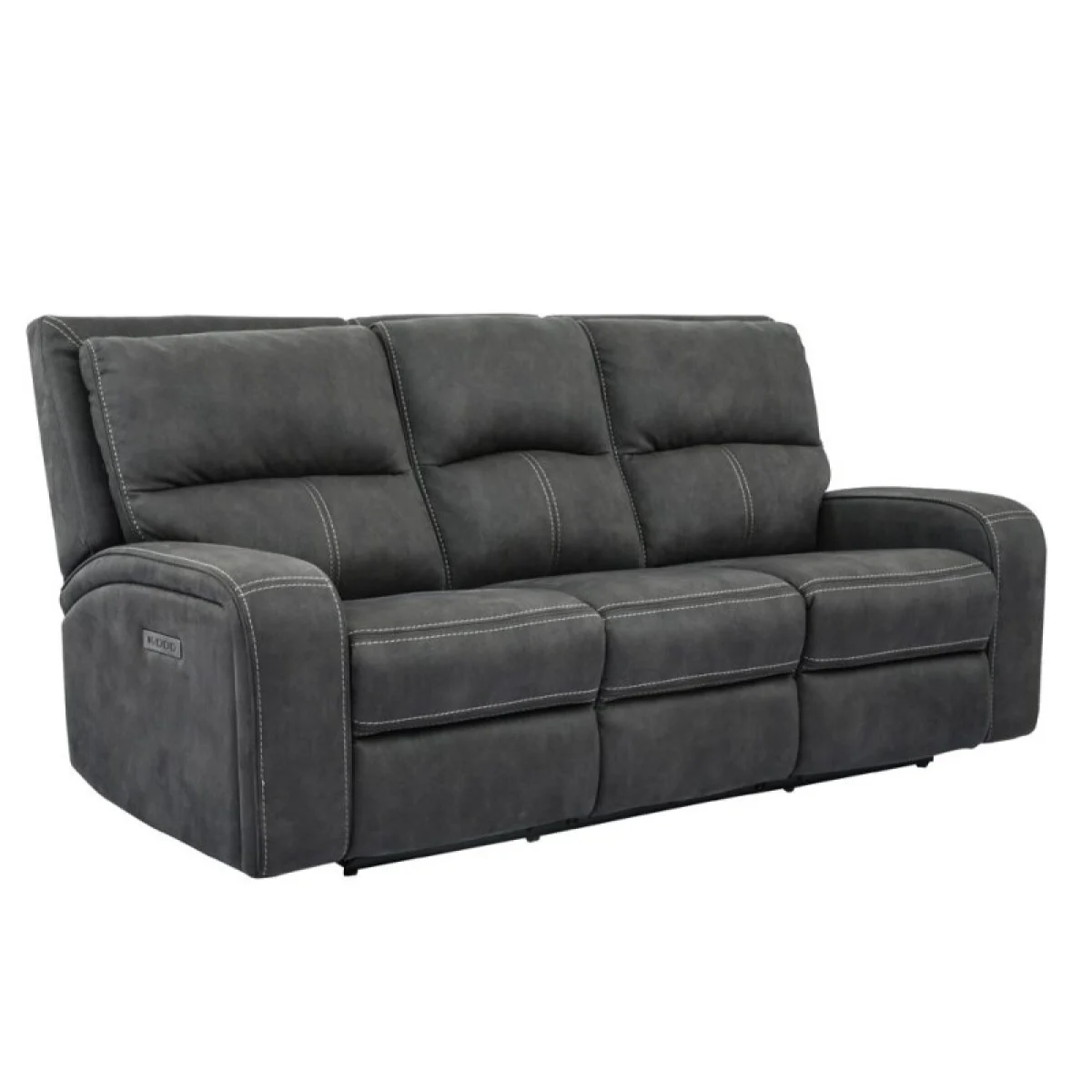 Polaris – Slate Power Sofa Recliners black 6