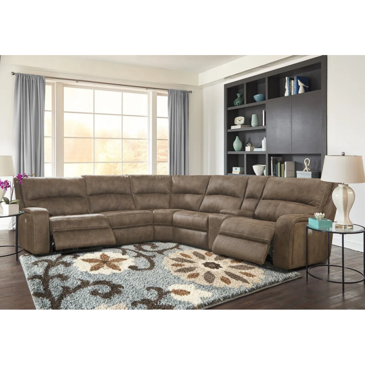 Polaris – Kahlua 6pc Package A (811lph, 810, 850, 840, 860, 811rph) Recliners Brown 6