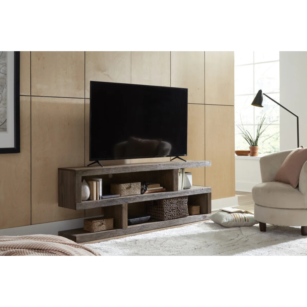 Mackenzie 74″ S Console Table Entertainment Stands Aspen Home 8