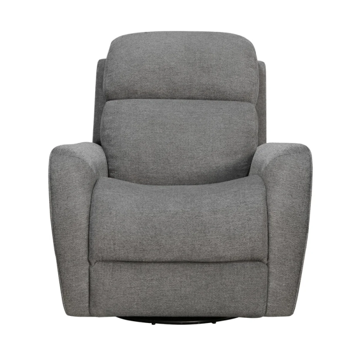 Quest – Upgrade Charcoal Swivel Glider Cordless Recliner – Powered By Freemotion Recliners Gray 7