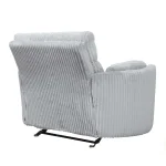 Radius – Mega Grey Xl Power Glider Recliner Recliners Gray 13
