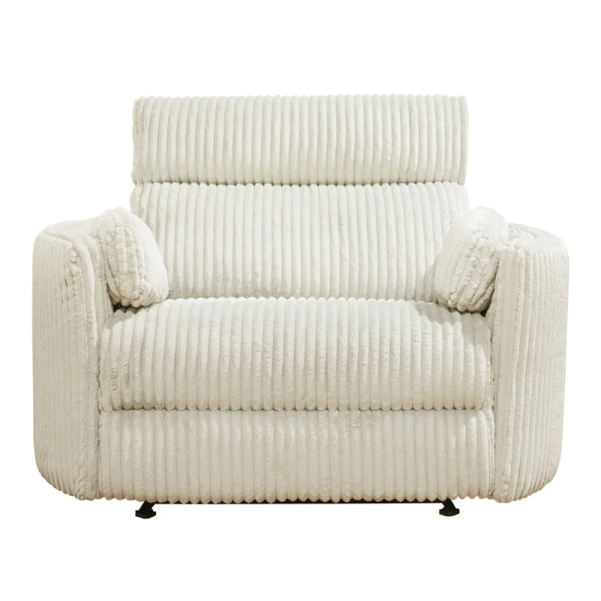 Radius – Mega Ivory Xl Power Glider Recliner Recliners Cream 7