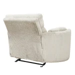 Radius – Mega Ivory Xl Power Glider Recliner Recliners Cream 15