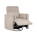Radius – Burlap Manual Swivel Glider Recliner Recliners Burlap 14