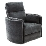 Radius – Mediterranean Power Swivel Glider Recliner Recliners Gray 17