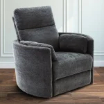 Radius – Mediterranean Power Swivel Glider Recliner Recliners Gray 21