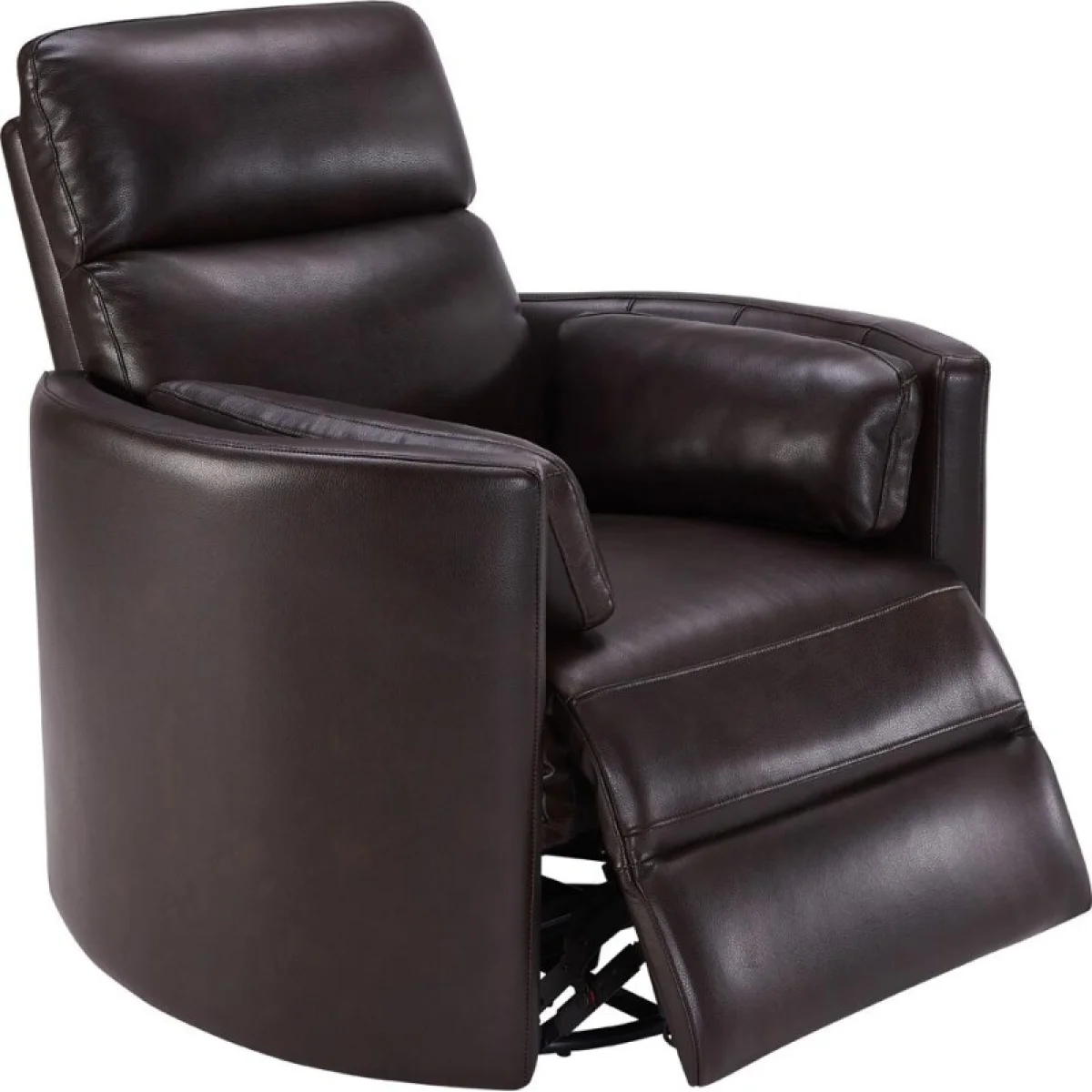 Radius – Florence Brown – Powered By Freemotion Power Cordless Swivel Glider Recliner Recliners Brown 7