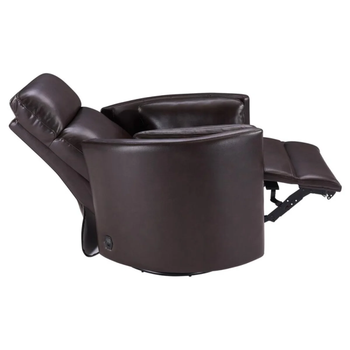 Radius – Florence Brown – Powered By Freemotion Power Cordless Swivel Glider Recliner Recliners Brown 10