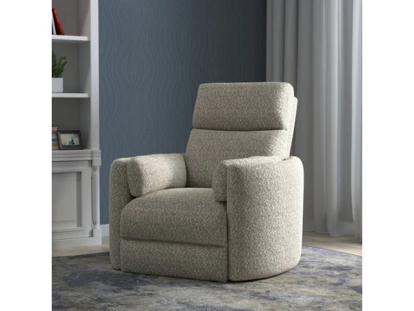 Radius – Tatum River Rock Power Swivel Glider Recliner Recliners Cream