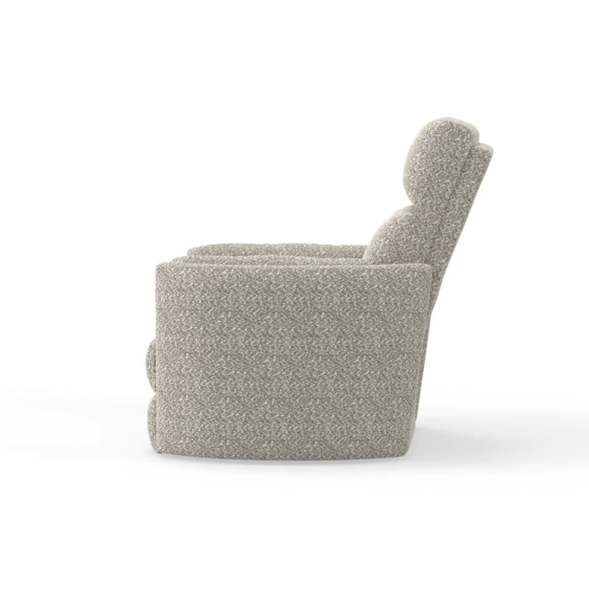 Radius – Tatum River Rock Power Swivel Glider Recliner Recliners Cream 11