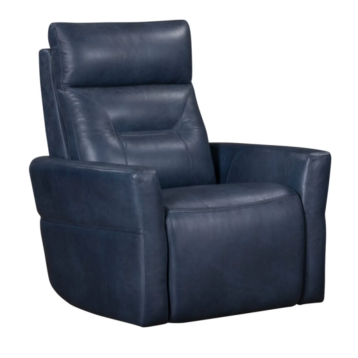 Remmington – Vintage Navy Power Swivel Glider Recliner Recliners blue 4