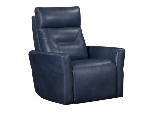 Remmington – Vintage Slate Power Swivel Glider Recliner Recliners black 16