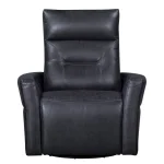 Remmington – Vintage Slate Power Swivel Glider Recliner Recliners black 13