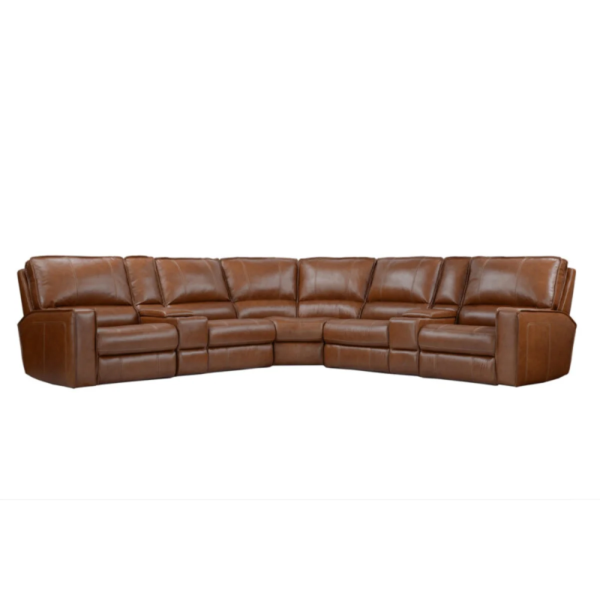 Rockford – Verona Saddle 6pc Package A (811lph, 810p, 850, 840, 860, 811rph) Recliners Brown 8