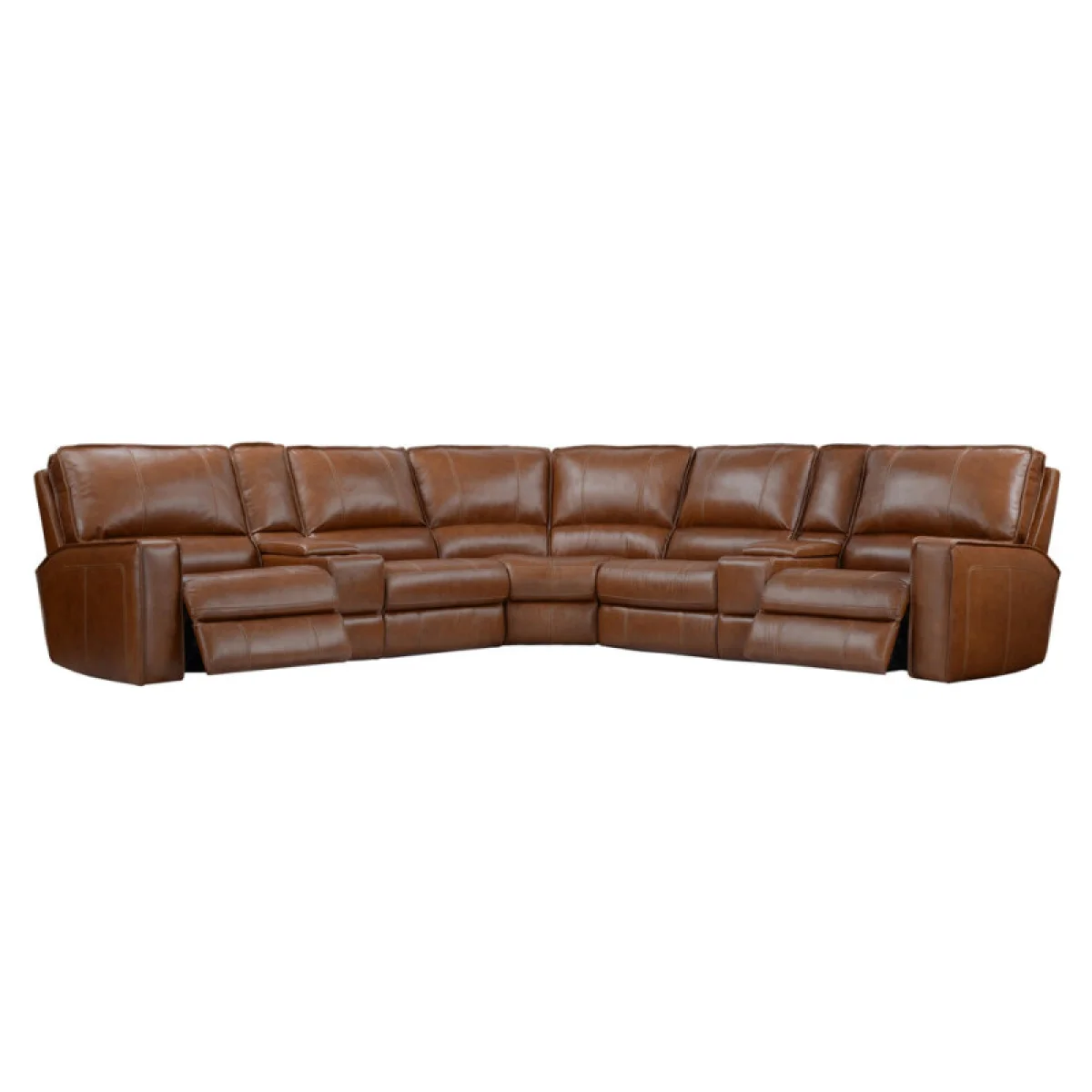 Rockford – Verona Saddle 6pc Package A (811lph, 810p, 850, 840, 860, 811rph) Recliners Brown 9