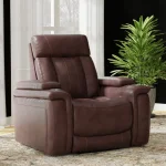 Royce – Fantom Brown Power Recliner Recliners Brown 8
