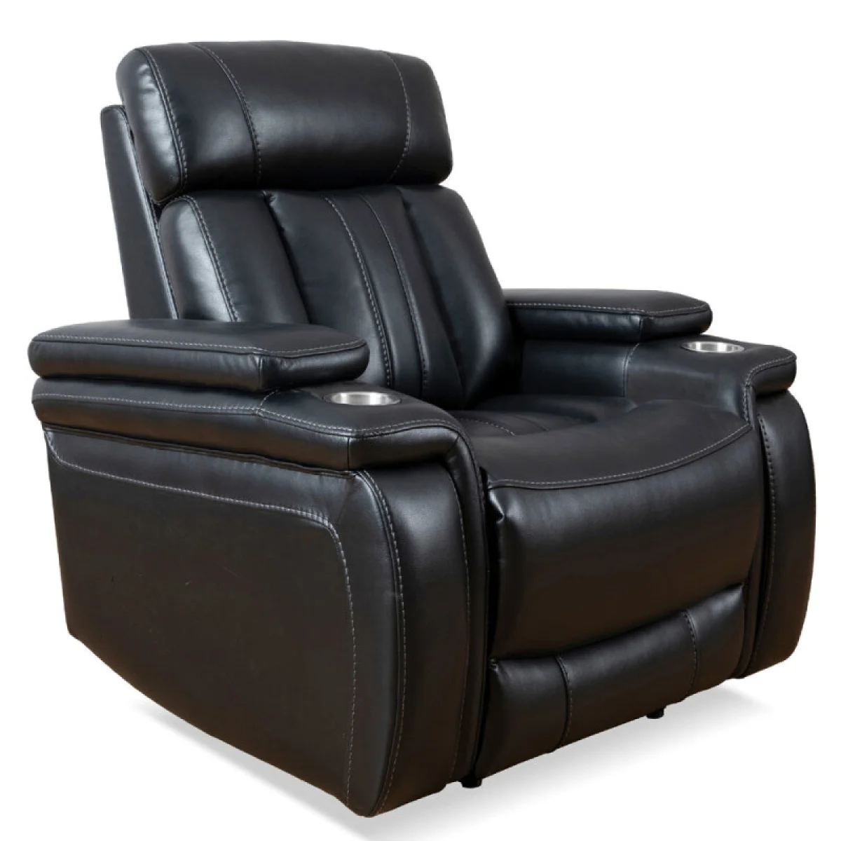 Royce – Midnight Power Recliner Recliners black 6